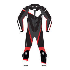 Combinaison de course en cuir pour moto, 1 pièce, sur mesure, pour la course sur piste, la descente et la piste plate, fabriquée au Pakistan - Product Image 5