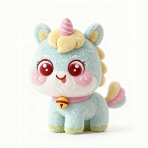 Peluche morbido vuoto da 40 cm a forma di <span class=keywords><strong>unicorno</strong></span>, giocattolo di peluche vuoto senza imbottitura - Product Image 2