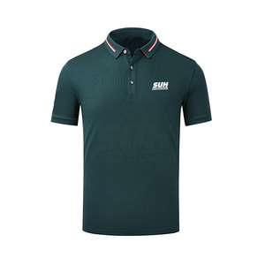 เสื้อเชิ้ตผู้ชายผ้าฝ้ายแท้ 100% คุณภาพพรีเมียม คอปกพับ แขนสั้น ขายส่ง - Product Image 1