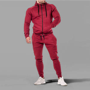 Trajes Deportivos Personalizados al por Mayor, Estilo Vintage, Transpirables, Sin Costuras, Tallas Grandes para Hombre, con Bolsillos, Top Corto, Cordón Ajustable, Traje Deportivo Personalizado - Product Image 2