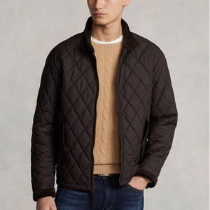 <b>Men's</b> Black Solid Color Turn-down Collar Winter Casual Style Sheep Leather Regular Fit Plus Size <b>Jacket</b> - Product Image 1
