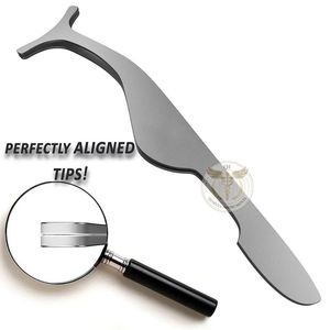 Oem Customized Sustainable Steel Gold-plated Mink Strip Eyelash <b>Applicator</b> Private <b>Label</b> Volume Eyelash <b>Applicators</b> - Product Image 4