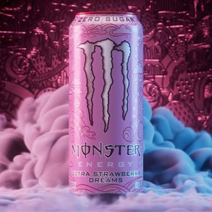 Bebida Energética Premium Sabor Bayas Silvestres Monster Ultra Rosa La Mejor Opción de Refresco - Product Image 4