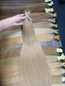 Extensiones de Cabello Humano Vietnamita Virgen Remy de Doble Trama con Punta Plana Mini de Queratina al por Mayor - Product Image 6