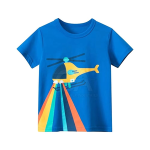 เสื้อยืดเด็กชายดีไซน์ใหม่ คุณภาพดีเยี่ยม สวมใส่สบาย น้ำหนักเบา สำหรับขายออนไลน์ - Product Image 6