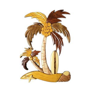 นกฮูกพร้อมตะขอทำจากไม้สำหรับตกแต่งผนังแบบชนบทของขวัญในเวียดนาม - Product Image 2