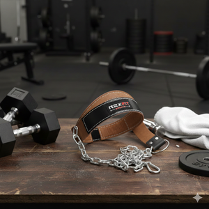 Harnais de cou en cuir Rexfit Sport pour la musculation, équipement robuste pour le renforcement de la tête et du cou, idéal pour l'entraînement de résistance et le fitness - Product Image 2