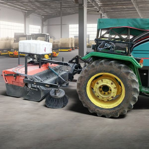 Máquina barredora de carreteras con conexión a tractor, escoba hidráulica de limpieza de carreteras para locales industriales, ideal para patios de fábricas y áreas grandes - Product Image 3