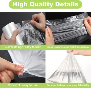 ถุงเก็บอาหาร, ถุงพลาสติกใส่ผลไม้แบบม้วน, ผัก, ขนมปัง, ถุงใส่อาหารแบบใส - Product Image 5