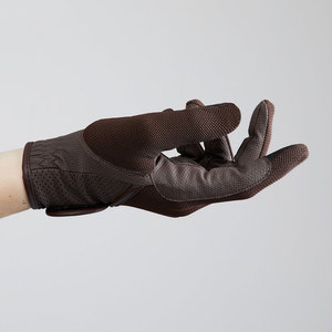 Gants d'équitation haut de gamme avec service OEM, dos extensible, grip renforcé et fermeture confortable au poignet - Product Image 6