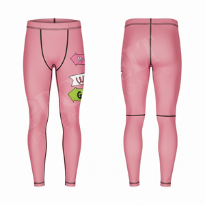 Accepted Private Label Whole Sale High Elastic Sports Tights Running Gym Workout Base Layer Fitness Pants Compression Leggings - Product Image 2