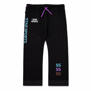 Kimono de Jiu Jitsu Brasileño Star Sports 450 GSM Premium Pearl Weave, Aprobado por la IBJJF, Listo para Entrenamiento, Proveedor de Marca Personalizada - Product Image 4