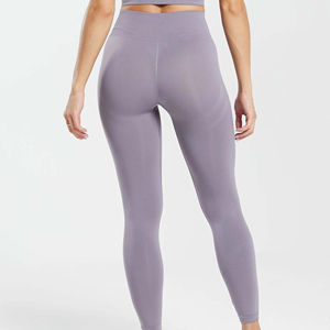 Leggings de sport OEM haute élasticité pour femmes, fabricant de vêtements de sport, leggings froncés effet push-up, fournisseur en gros - Product Image 5