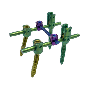 Tornillo Pedicular de Aleación de Titanio a Precio de Fábrica, Tornillo de Reducción Monoaxial y Poliaxial para Cirugía Lumbar Espinal - Product Image 4