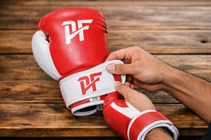 ถุงมือฝึกซ้อมมวยหนัง PU สำหรับการฝึกซ้อม, MMA, มวยไทย และซ้อมกับกระสอบทราย - Product Image 5