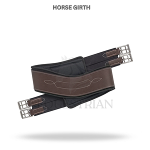 สายรัดอานม้าหนังสำหรับฝึกซ้อมประจำวันพร้อมหัวเข็มขัดสแตนเลส - Product Image 2