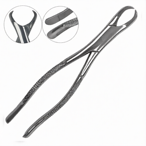 Forceps manuels d'extraction dentaire des molaires inférieures en acier inoxydable, réutilisables, instrument ergonomique - Product Image 3