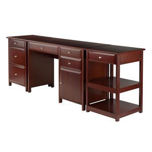 Juego de escritorio para ordenador de oficina Delta de 3 piezas - Product Image 2