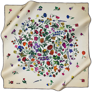 Tela de Satén Estampada Personalizada de Alta Calidad para Bufandas, para Campañas de Marketing de Marca Privada en Europa e Israel, OEM ODM - Product Image 2