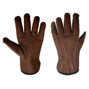 Daily Use Sheepskin <b>Gloves</b> Wholesale Custom Unisex Eco-Friendly Safety Dressing <b>Gloves</b> Outdoor Premiuim Leather <b>Gloves</b> - Product Image 1