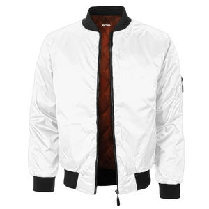 Veste matelassée unisexe, coupe-vent, respirante, légère, doublée de coton, en tissu nylon, avec logo personnalisé, mode décontractée - Product Image 1
