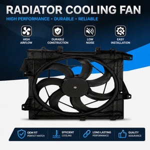 Conjunto de Ventilador de Refrigeración del Radiador Mahindra Scorpio M Hawk W105, Sistema de Refrigeración del Motor, Repuesto Automotriz - Product Image 2