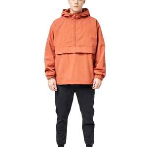 Sumroos แจ็คเก็ตกันลมมีฮู้ดสำหรับผู้ชายเสื้อกันลมมีซิปครึ่งหน้าสำหรับผู้ชาย - Product Image 2