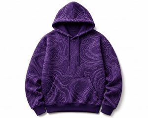 Men's Hooded Sweatshirt Sublimation Print Pocket Casual Regular Fit Autumn Knitted French Terry 100% Cotton <b>Raglan</b> Sleeve - Product Image 1