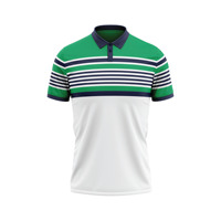 Camiseta Deportiva Polo Personalizada de Alta Calidad para Hombre y Mujer, Transpirable, Estampada, Sin Costuras, Elástica en Cuatro Direcciones, de Secado Rápido para Correr