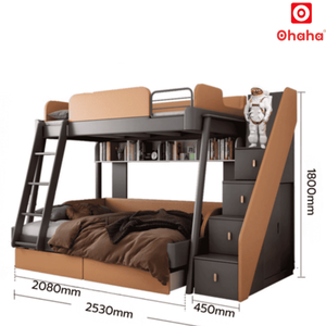 Cama litera inteligente multifuncional Ohaha para niños - GTTM035 - Product Image 4