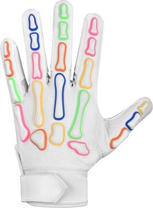 Gants de football ALHUSAYNAPPAREL en silicone de bonne qualité, gants de receveur de football américain, gants de football pour adultes - Product Image 5