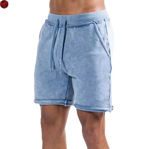 Shorts de sport en molleton 100 % coton épais pour hommes, respirants, en French Terry, pour la course et l'entraînement – Vente en gros - Product Image 1