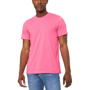 เสื้อยืดลำลองผู้ชายสีพื้นยอดนิยมขายส่งปี 2026 ผ้าฝ้าย 100% ระบายอากาศได้ดี คุณภาพสูง เสื้อผ้าขายส่งแบบยกกระสอบ - Product Image 5