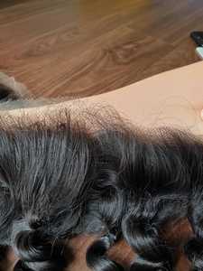 HD Swiss Lace คุณภาพดีที่สุดหน้าผากเวียดนามผมดิบผมมนุษย์ราคาขายส่งพอดีกับผิวทั้งหมดจัดส่งฟรีสำหรับ50ชิ้น - Product Image 6