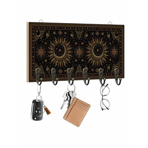 Sheesham Wood wooden <b>key</b> holders and wall hooks OEM Custom Wholesale | Aqdus Saleem India - Product Image 2