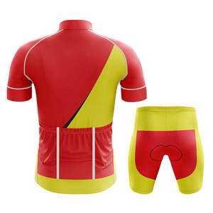 Conjuntos de Uniformes de Ciclismo de Diseño Superior, Ropa de Ciclismo Transpirable de Manga Corta para Verano, Conjunto de Uniforme de Ciclismo para Carreras en Carretera - Product Image 2
