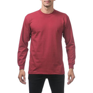 OEM Custom Clothing Manufacturer Long Sleeve T-Shirts <b>for</b> Adults with Collarless Design and Customizable Logo - Product Image 3
