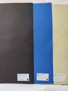 Rouleau de tissu textile bleu premium, tissu non tissé spunbond, 90 GSM, PP, 100 % polypropylène, matériau écologique, sac de courses en tissu - Product Image 3