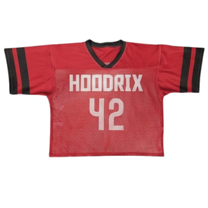 Camiseta de Lacrosse Hoodrix al por Mayor, OEM, Personalizada, con Malla Transpirable, Sublimada, de Secado Rápido, Manga Corta para Hombre, 100% - Product Image 1