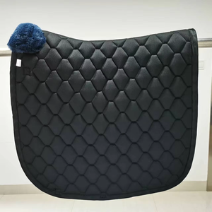 BRAND ZONE1995 Tapis de selle sans armature en coton satiné, personnalisé, classique, pour sports équestres, avec doublure en maille hautement matelassée, durable et confortable pour chevaux - Product Image 4