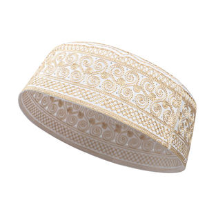 Vente en gros de nouveaux bonnets de prière islamiques pour hommes - Haute qualité, couleurs et tailles personnalisées, service OEM/ODM, utilisation quatre saisons pour adultes - Product Image 6