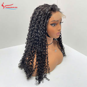 PRODUCTO DE CALIDAD SUPERIOR 100% Extensiones de cabello humano vietnamita crudo Cierre de encaje/Pelucas frontales Modelo de cabello brasileño indio - Product Image 2