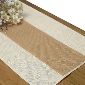 Decorative Jute Table Runner – Handmade Natural Fiber Table Cover for Wedding, Party and Home Decoration - Product Image 3