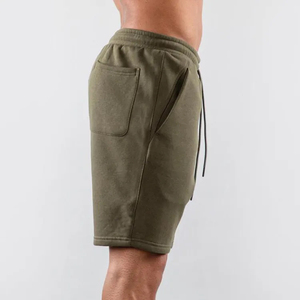 กางเกงขาสั้นออกกำลังกายผู้ชายขายดี แห้งเร็ว ระบายอากาศดี สวมใส่สบาย มีเชือกผูกเอว - Product Image 2