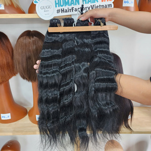 Extensions de cheveux humains vierges Remy vietnamiens les plus vendues, style Loose Deep Wave, couleur personnalisée, tissage de cheveux double trame - Product Image 2