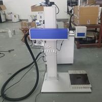 Machine de marquage laser portable de bureau 20W 30W 50W 100W, graveur laser à fibre pour métal, bijoux, montres, or, argent, acier au carbone