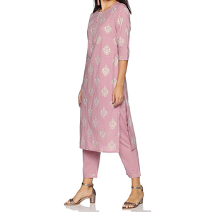 Robe longue décontractée musulmane brodée à manches longues pour femme, style tendance, idéale pour les occasions formelles - Grande Vente - Product Image 4