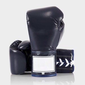 Gants de boxe professionnels de haute qualité en cuir de vache véritable, personnalisables, fabriqués au Pakistan pour l'entraînement - Product Image 5