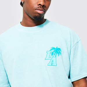 Ensemble de shorts d'été pour hommes de haute qualité, vêtements décontractés en coton respirant et ensemble de shorts imprimés 2 pièces pour hommes - Product Image 3