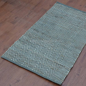 Beautiful Bohemian Designer Woven Jute <b>Rug</b> Handmade Custom Circle Braided Carpet Washable Feature - Product Image 5
